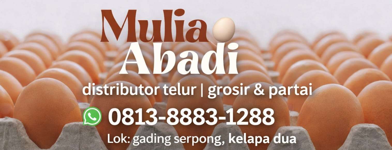 Distributor telur Mulia abadi abadi